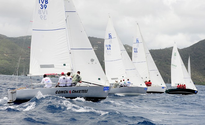 A fleet of IC24’s are based at Nanny Cay - BVI Spring Regatta and Sailing Festival 2013 © Todd VanSickle / BVI Spring Regatta http://www.bvispringregatta.org